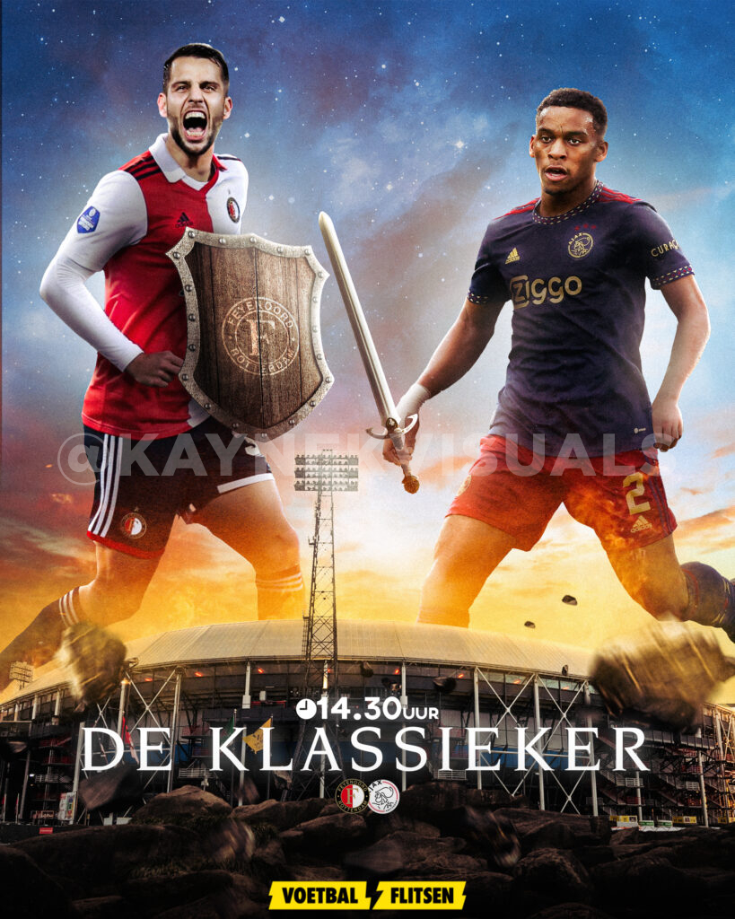 Feyenoord vs Ajax Klassieker, VoetbalFlitsenNL