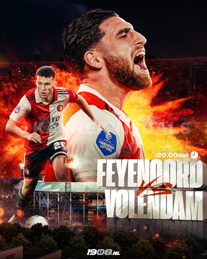 Feyenoord vs FC Volendam Eredivisie
